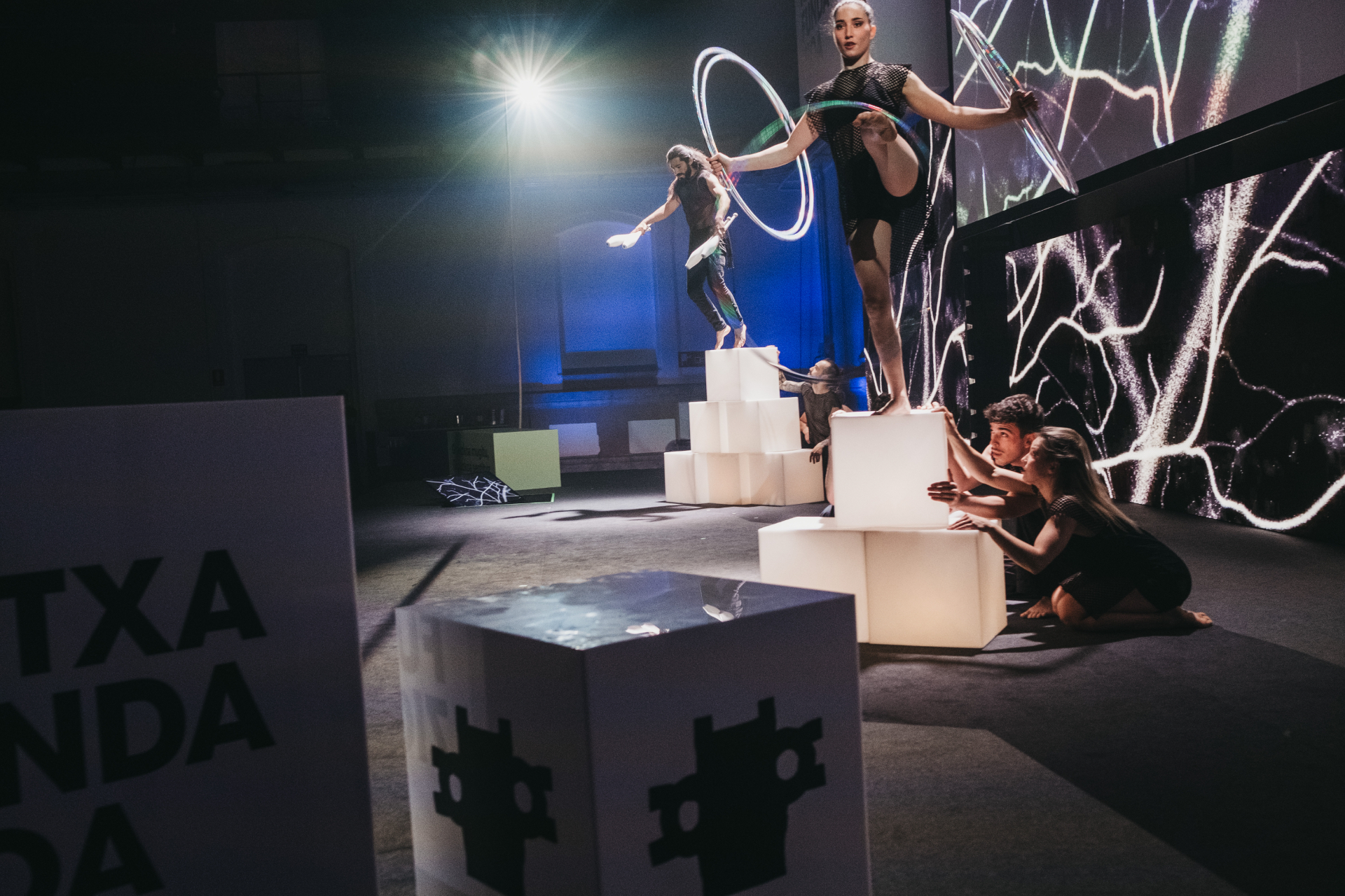 Número de hula hoops en un evento de Kutxa Fundazioa